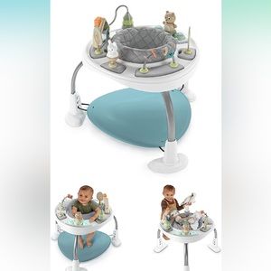 Baby Activity Center Jumper and Table with Infant Toys - Ages 6 Months +